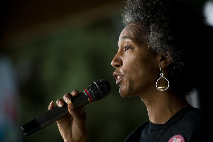 Cecelia Towner, leader of local Black Lives 
Matter chapter