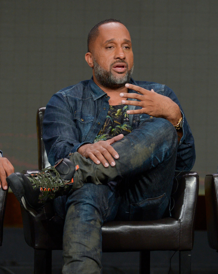Kenya Barris at the ABC &quot;black-ish&quot; panel on Aug. 4 at the TCA Summer Press Tour in Los Angeles.