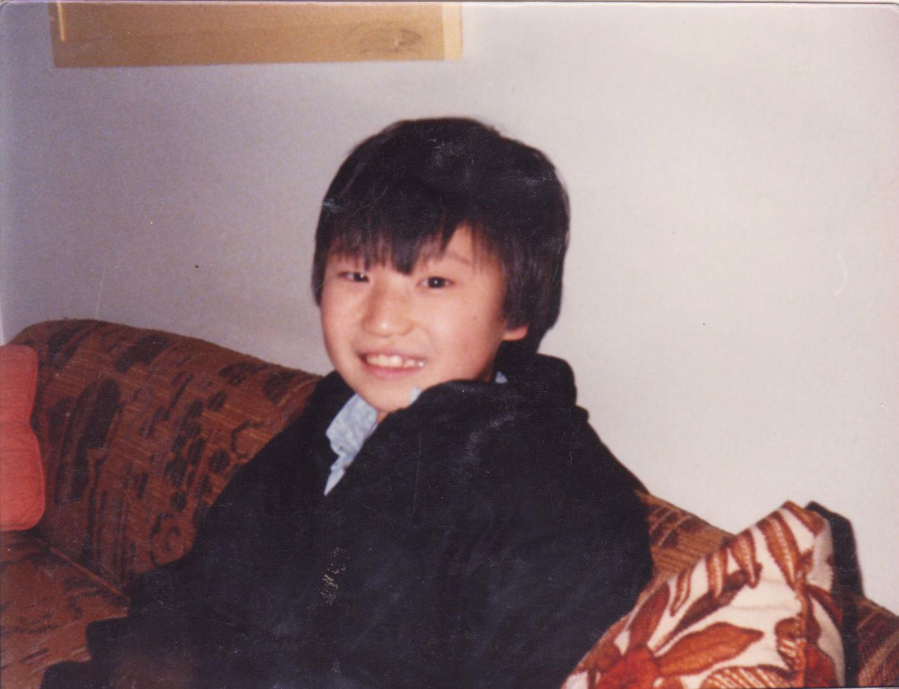 Adam Crapser when he was Song Hyuk Shin, age 3, in South Korea.