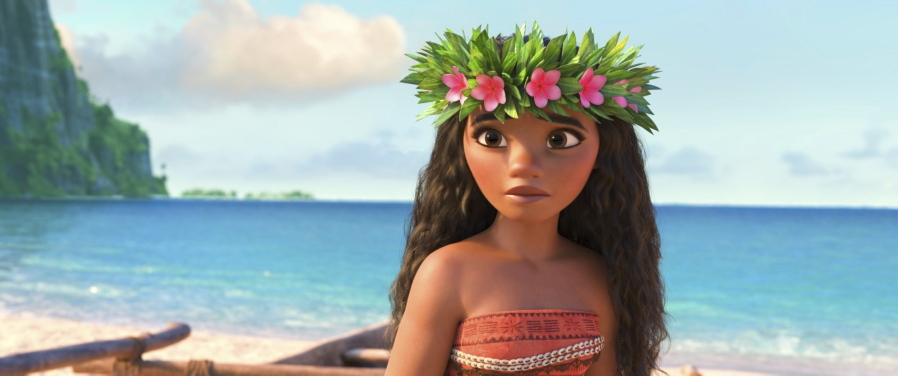 The title character is voiced by Auli&#039;i Cravalho in &quot;Moana.&quot; (Disney)
