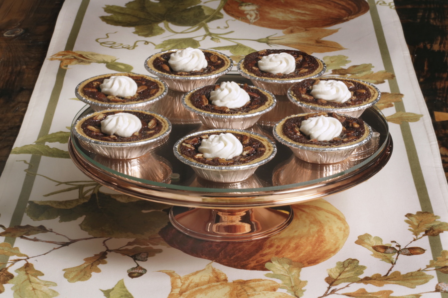 Mini chocolate pecan pies (Richard Drew/Associated Press)