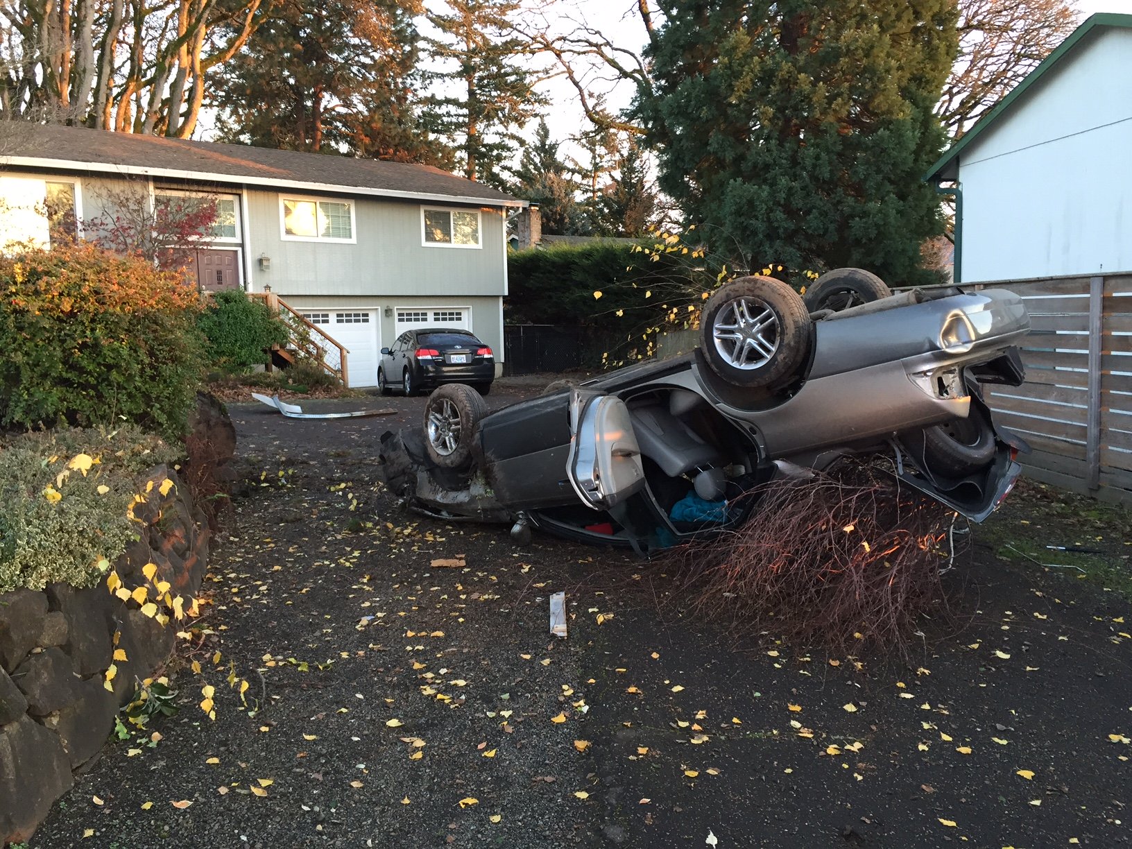 Two Vancouver women were arrested after deputies say they shoplifted from a Clackamas Town Center store before leading them on a pursuit that ended in a crash.