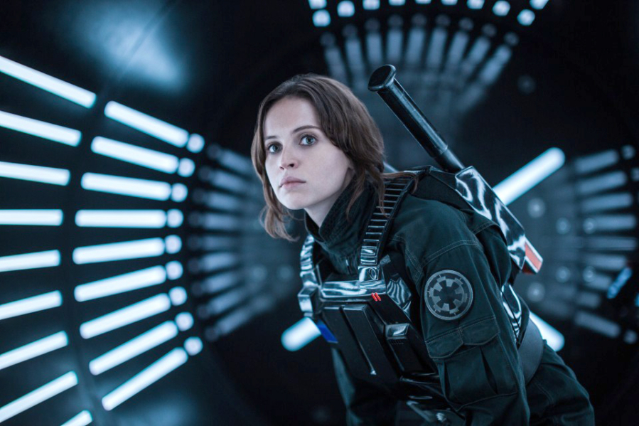 Felicity Jones stars as Jyn Erso in &quot;Rogue One: A Star Wars Story.&quot; (Jonathan Olley)