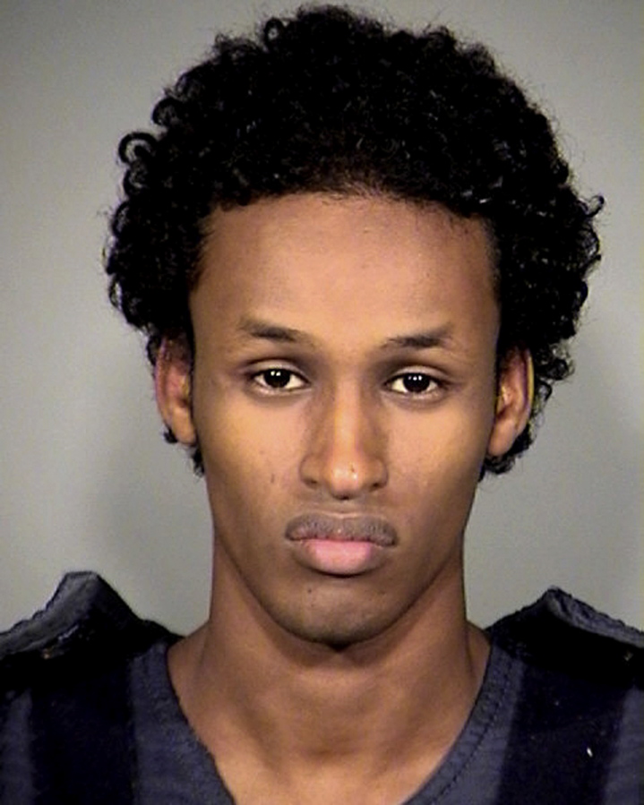 FILE - This Nov. 27, 2010, file photo provided by the Multnomah County Sheriff&#039;s Office shows Mohamed Mohamud. A federal appeals court has upheld the conviction of the Somali American sentenced to 30 years in prison for plotting to bomb downtown Portland during the annual lighting of a Christmas tree. The 9th U.S. Circuit Court of Appeals said Monday that a U.S. District Court judge properly rejected Mohamud&#039;s claim of entrapment.