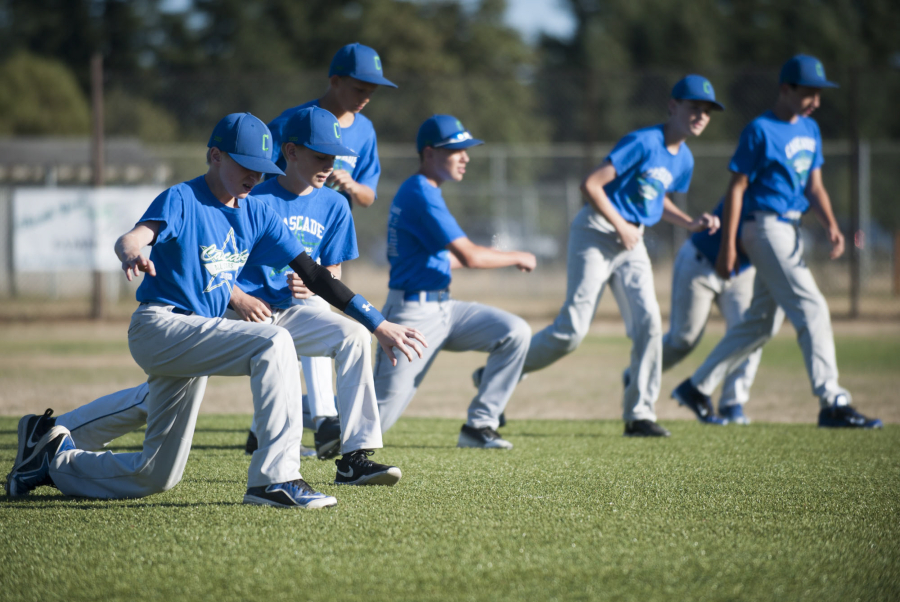 Cascade Little League before heading to the 2015  Northwest Regional Tournament.