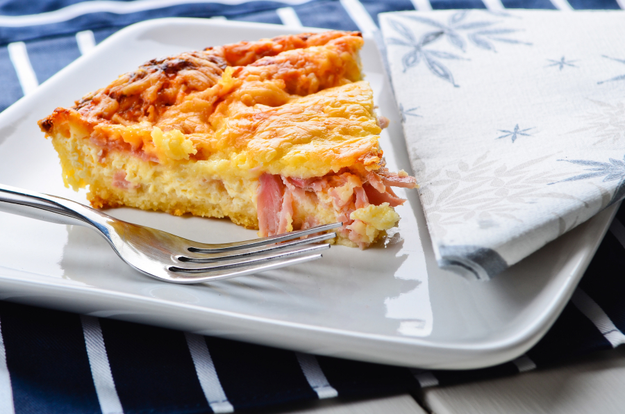 A warm, inviting quiche can make for a quick midweek supper.