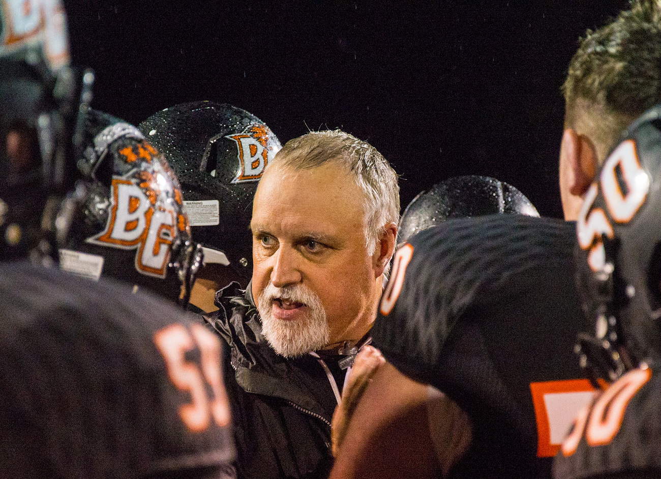 Battle Ground football coach Larry Peck announced his resignation from the Tigers program.