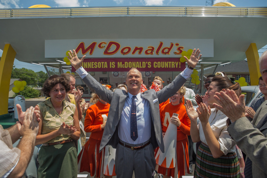 Michael Keaton stars as McDonald&#039;s founder Ray Kroc in &quot;The Founder.&quot; (Daniel McFadden/The Weinstein Company)