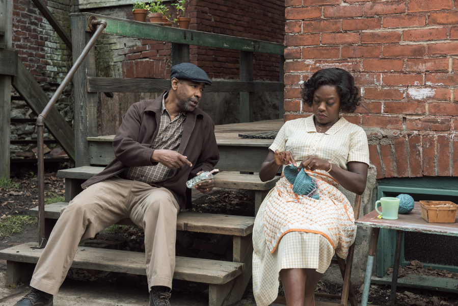 Denzel Washington and Viola Davis star in &quot;Fences&quot; from Paramount Pictures. Washington directed the film from a screenplay by August Wilson.