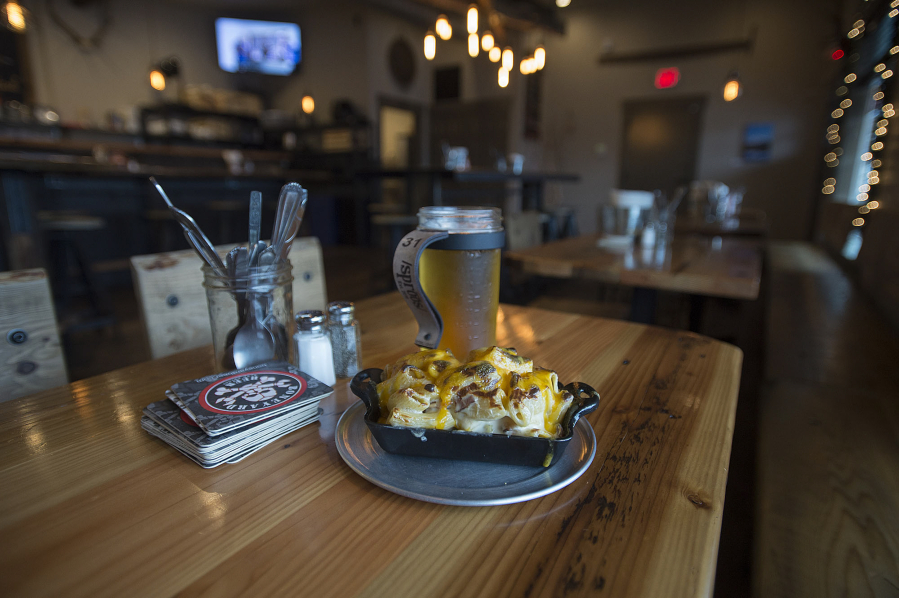 Macaroni and cheese is served at Sproos Tap House &amp; Wine Bar in Woodland.