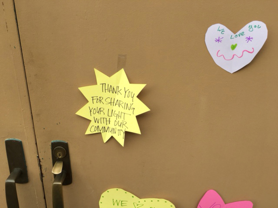 When members of the Islamic Society of Southwest Washington showed up at their mosque in Hazel Dell on Sunday morning, they discovered these mystery messages of love and compassion waiting for them.