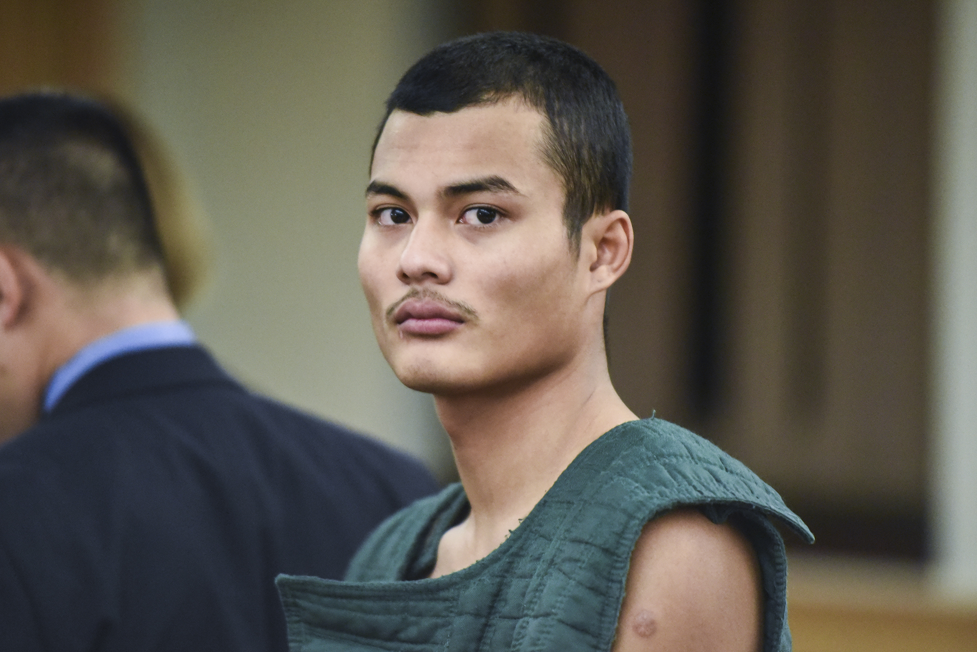 Mitchell Heng, 21, of Vancouver made a first appearance in the Clark County Superior Court on allegations of murder, robbery and arson in connection with the Oasis Market fire, Friday January 20, 2017.