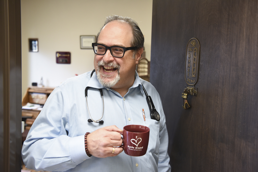 Dr. Dino Ramzi opened his Battle Ground medical office, Patient Direct Care, in 2017.