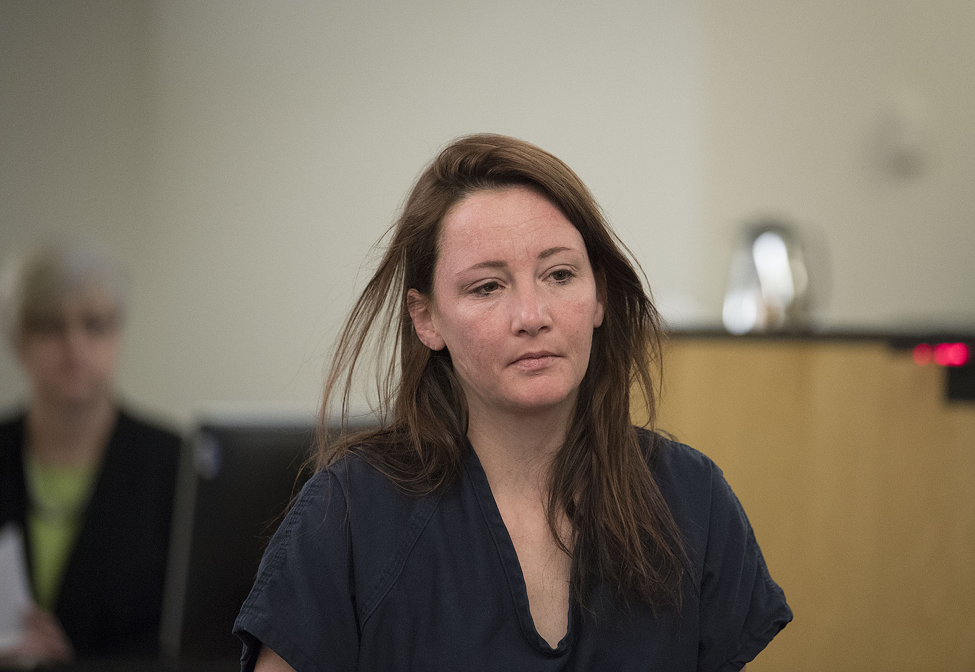 Jessica Lyn Bankhead makes a first appearance Monday, Feb. 27, 2017, in Clark County Superior Court in connection with a fatal hit-and-run Saturday night on Minnehaha Street.
