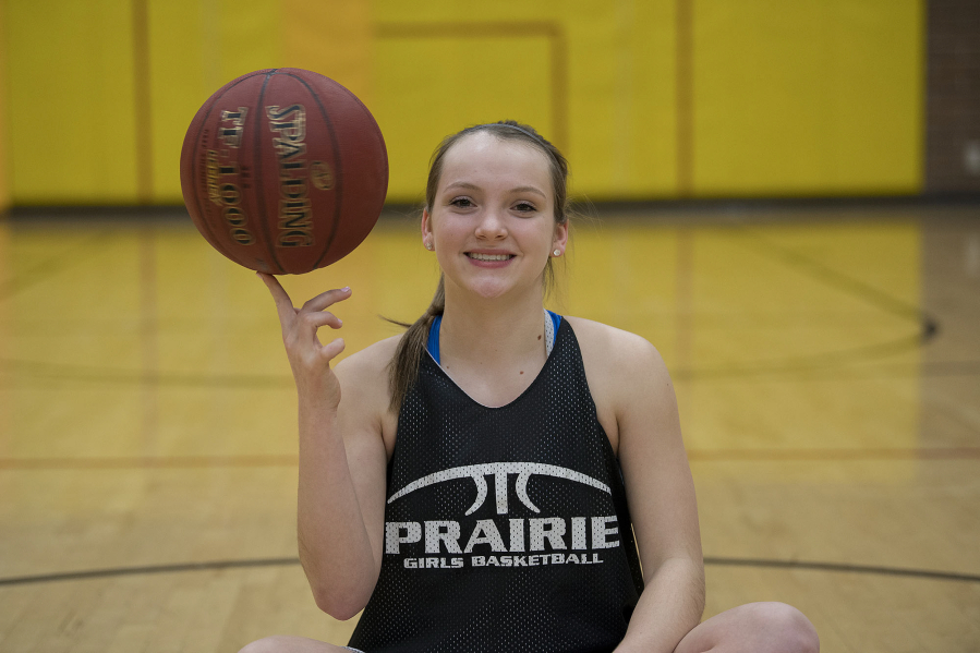 Jozie Tangeman, the 3A Greater St. Helens League player of the year, will lead Prairie into the regional round of the 3A state tournament.