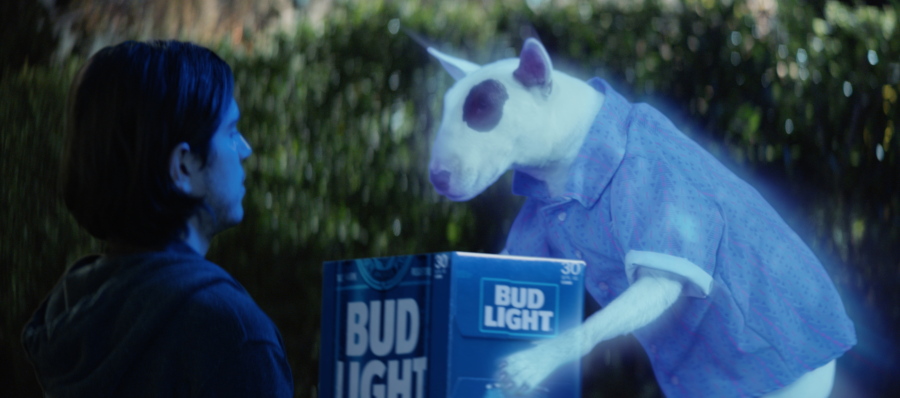 Bud Light&#039;s &quot;Ghost Spuds&quot; ad features 1980s character Spuds MacKenzie.