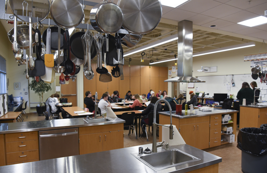 Woodland residents appeared to vote in favor of the district&#039;s replacement maintenance and operations levy, which will be used to improve career and technical programs, such as Woodland High School&#039;s culinary class, seen here in November.