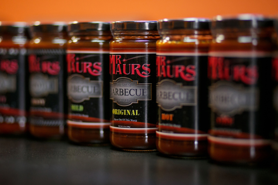 Spencer Lindsay, founder and creator of Mr. Maurs, offers a variety of sauces including barbecue, pizza and teriyaki sauces.