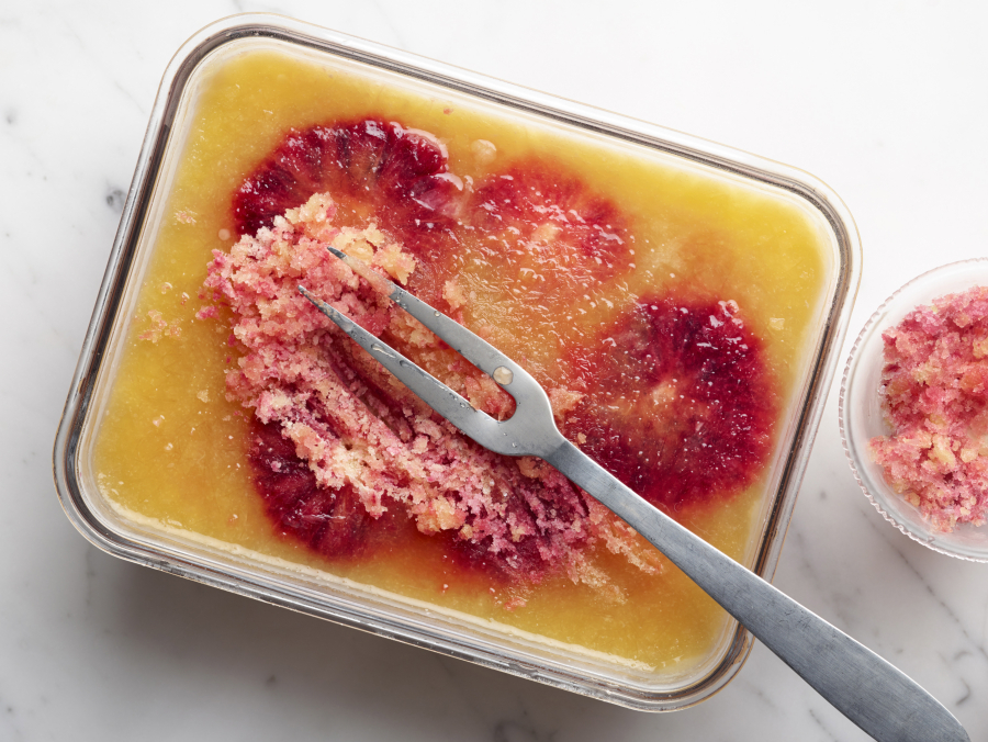 This DIY dessert requires no cooking, barely and prep work and it contains about 90 calories and 3 grams of fat per serving.