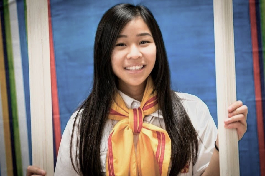 Battle Ground High School student Laney Pham won the Poetry Out Loud competition at her school on Dec. 14.