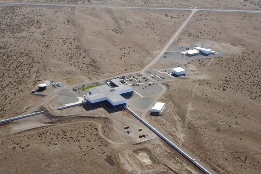 The Hanford LIGO facility near Tri-Cities is part of a network that includes a site 1,800 miles away in Louisiana.