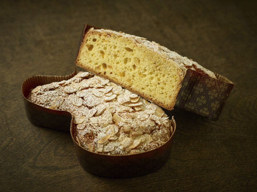 A traditional Italian Easter bread (Phil Mansfield/The Culinary Institute of America via AP)