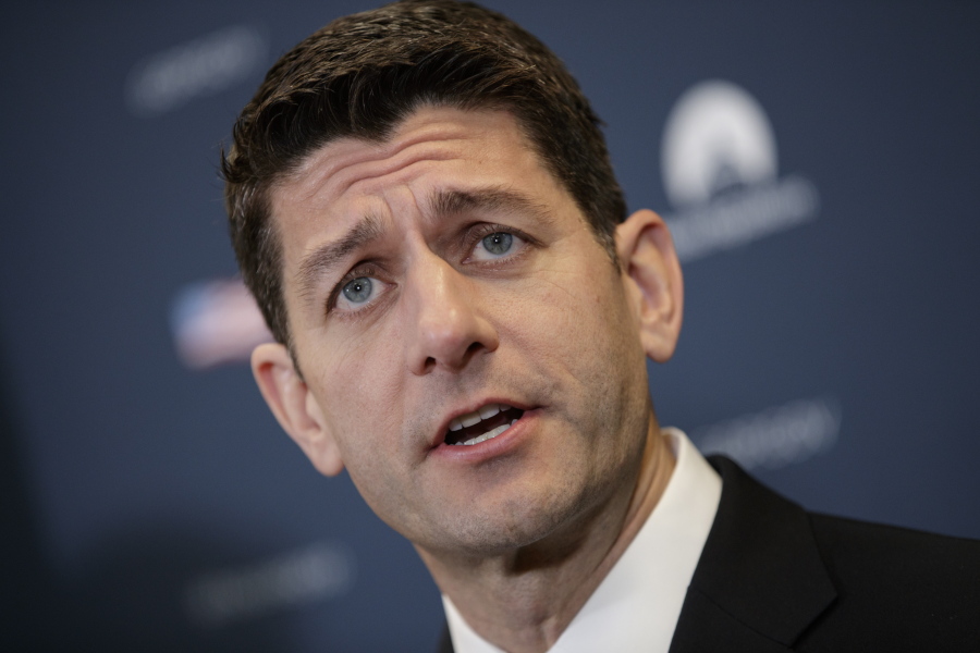 House Speaker Paul Ryan, R-Wis. (AP Photo/J.