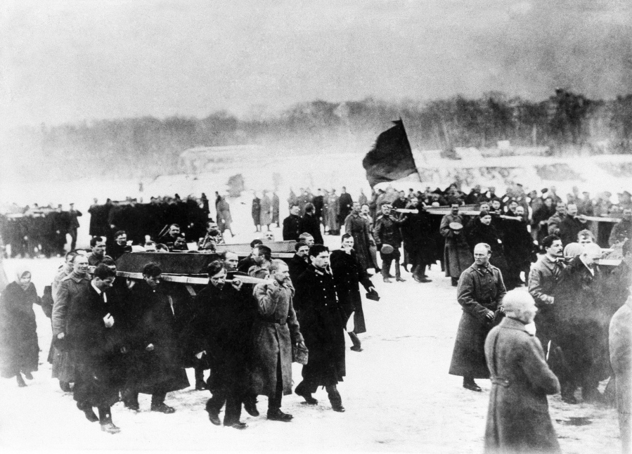 Ascene of the Russian Revolution in 1917. The tumult that Russia endured in 1917 sent shockwaves around the world as its last czar, Nicholas II, abdicated his throne, and power was later seized by Vladimir Lenin???s Bolsheviks. A century later, the anniversary is being marked with little official commemoration from the Kremlin.