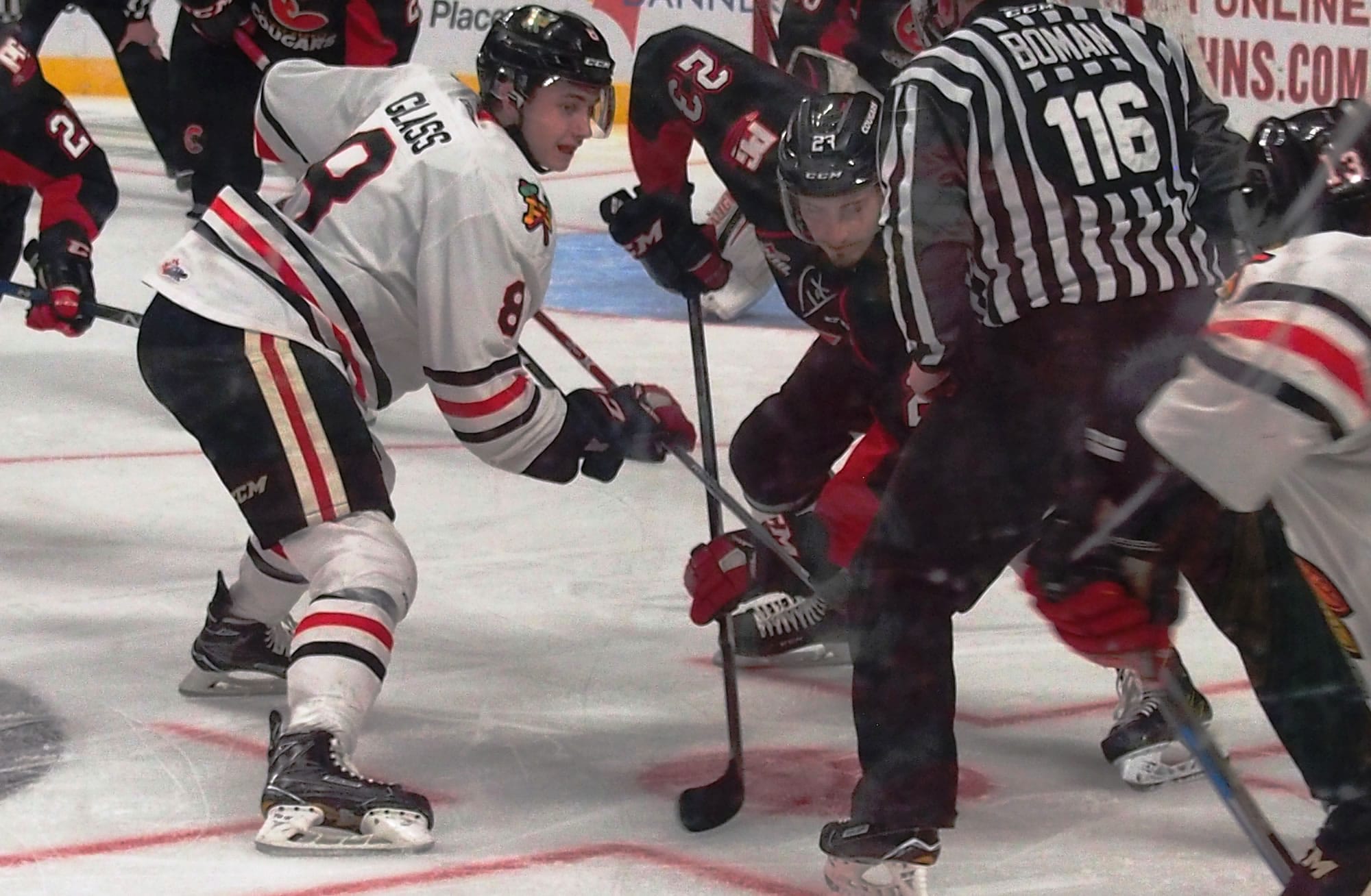 Cody Glass (8) and the Portland Winterhawks will faceoff against the Prince George Cougars in the first round of the 2017 Western Hockey League playoffs.