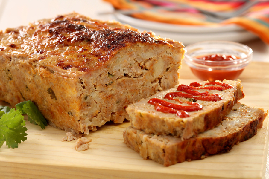 Before slicing, you&#039;ll want to let the baked meatloaf rest in its fat and juices for 10 minutes. Then you&#039;ll have the juiciest meatloaf ever.