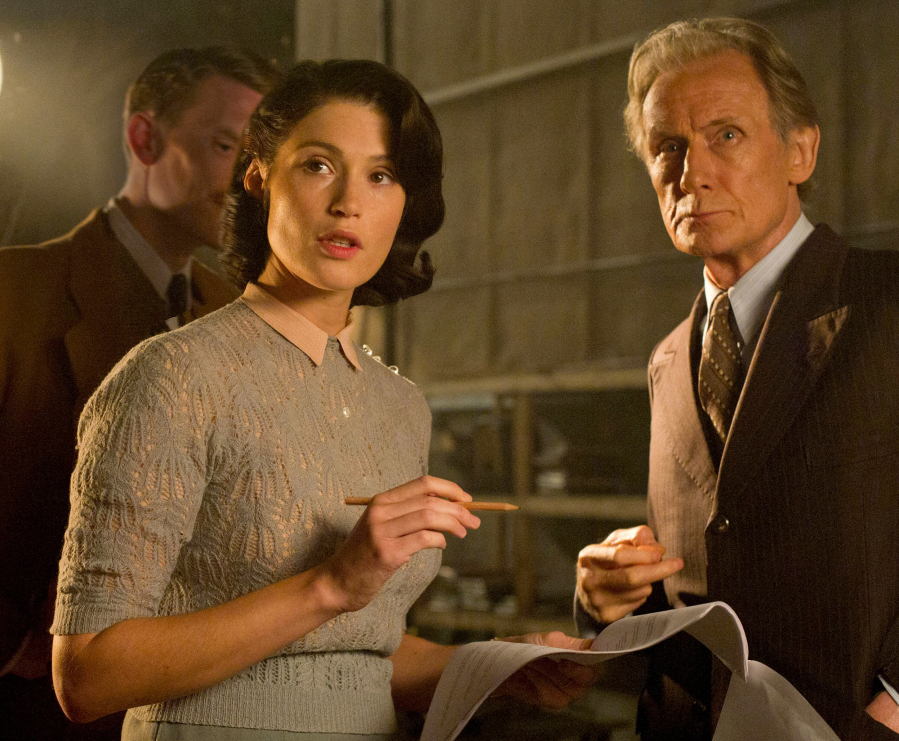 Gemma Arterton and Bill Nighy star in &quot;Their Finest.&quot; (Nicola Dove/STX Entertainment)