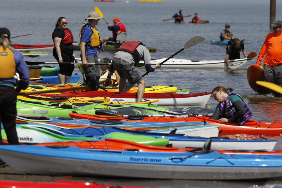 Spring Paddle Festival at Vancouver Lake Regional Park.