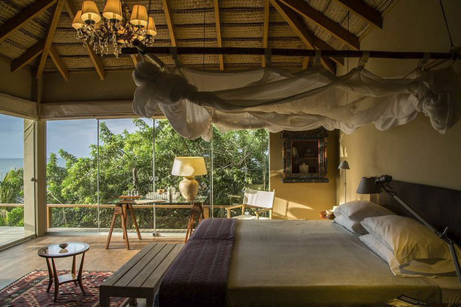 The Himalaya Suite, at the Kichic boutique hotel in Mancora, Peru.
