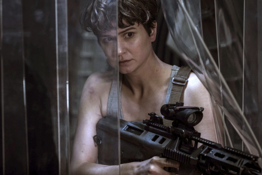 Katherine Waterston stars in &quot;Alien: Covenant,&quot; due to be released in theaters on May 19.