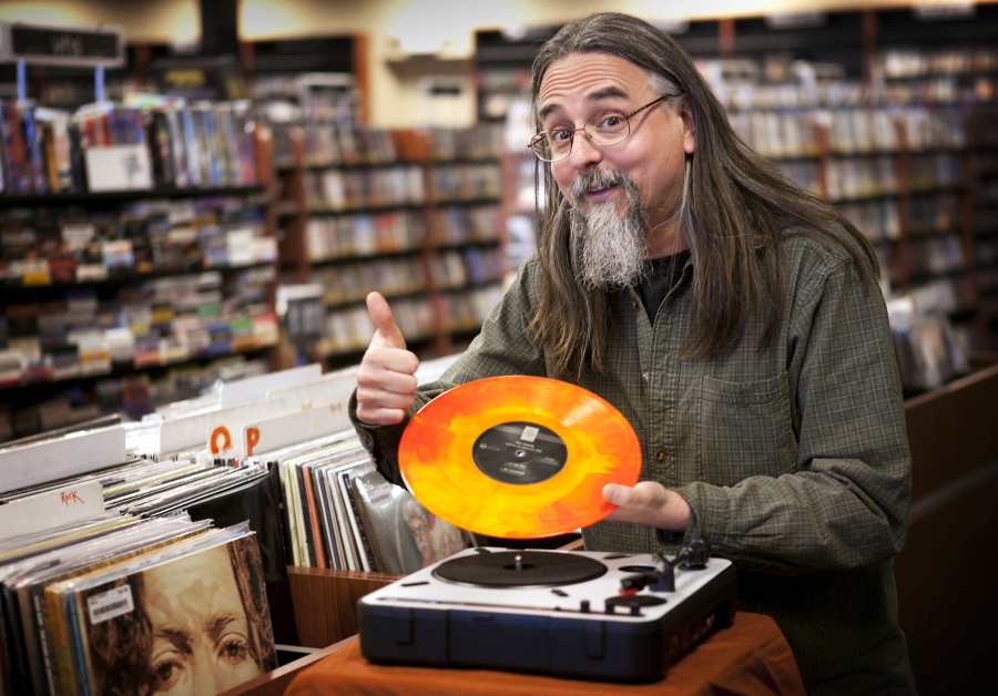 Chris Bown from Maine-based Bull Moose Music hatched the idea for Record Store Day, the annual event to celebrate local record stores.