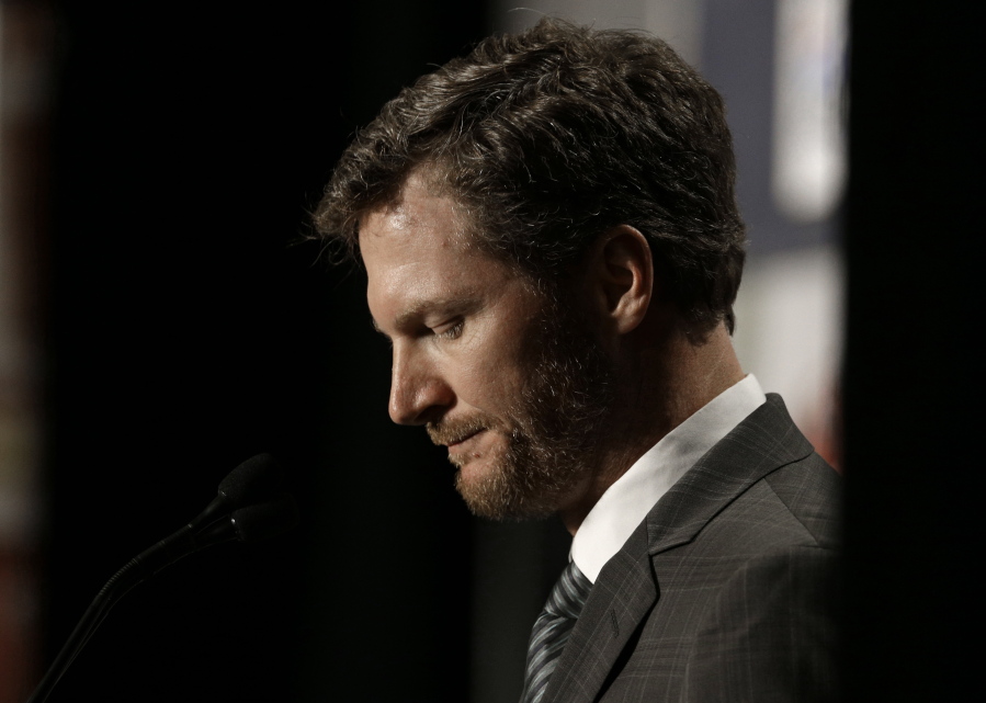 Calling his retirement plans &quot;bittersweet,&quot; Dale Earnhardt Jr. was pleased to go out on his own terms.