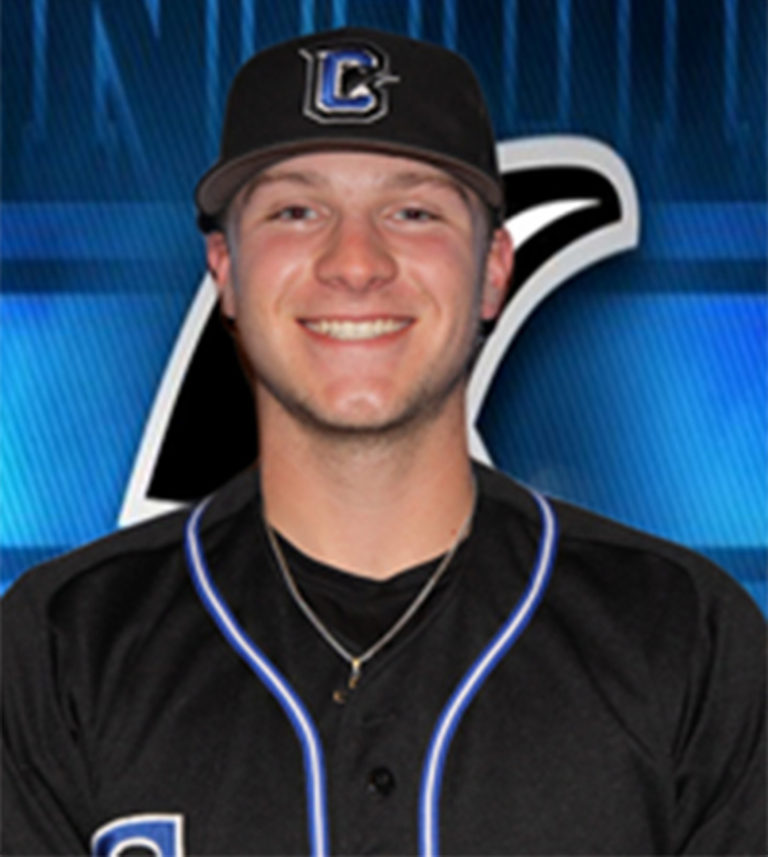 Clark College sophomore pitcher Grant Fisher.