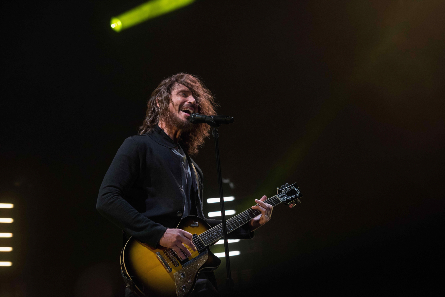 Chris Cornell of Soundgarden performs April 29, 2016, at Welcome to Rockville Festival at Metropolitan Park, Jacksonville, Fla. Cornell was found dead Thursday in Detroit.
