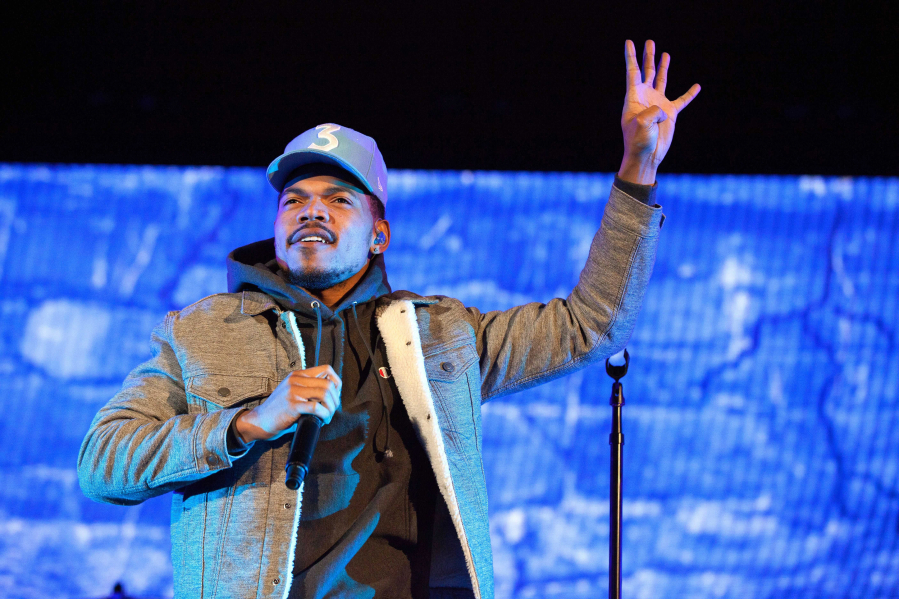 Chance The Rapper in concert on May 2 at Red Rocks, Morrison, Colo.