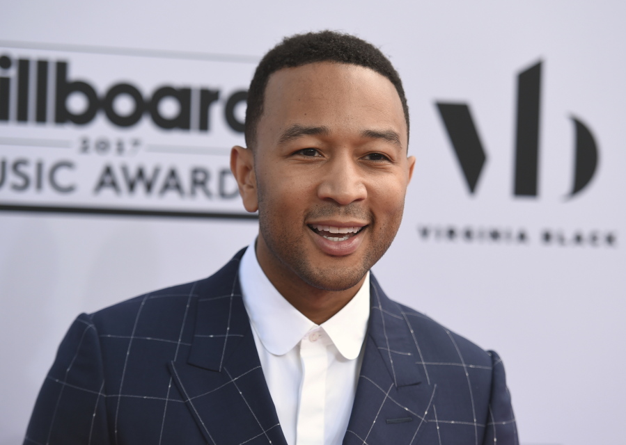 John Legend arrives at the Billboard Music Awards at the T-Mobile Arena on May 21 in Las Vegas.