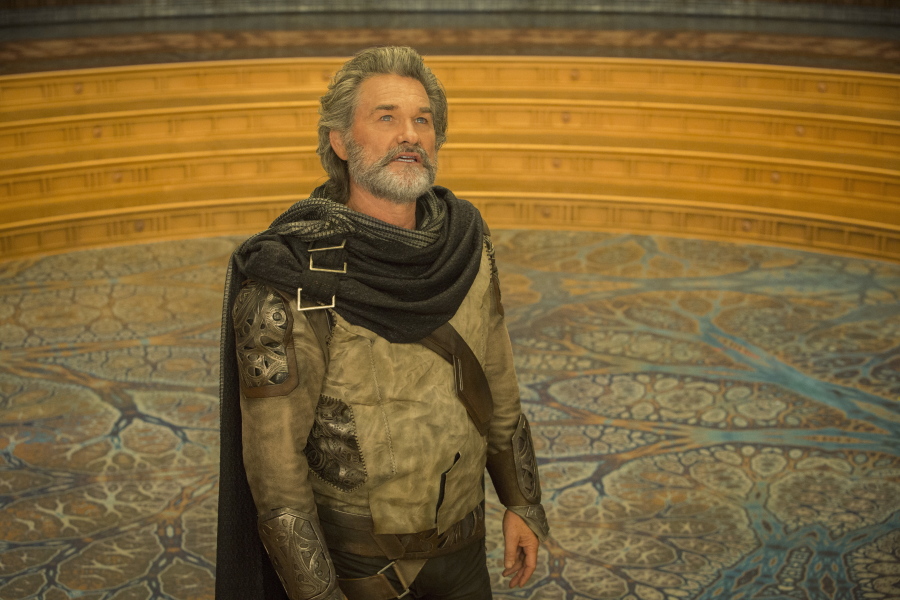 Chuck Zlotnick/Disney-Marvel
Kurt Russell appears in a scene from “Guardians of the Galaxy Vol. 2.”