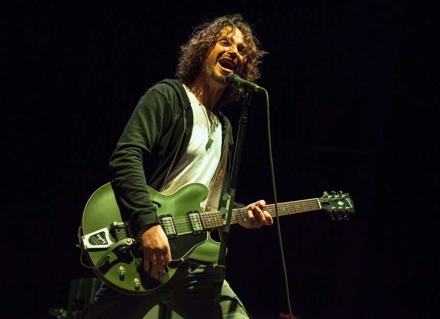 Chris Cornell of Soundgarden performs at Rock on the Range in Columbus, Ohio in 2013. Cornell, 52, who gained fame as the lead singer of the bands Soundgarden and Audioslave, died at a hotel in Detroit.