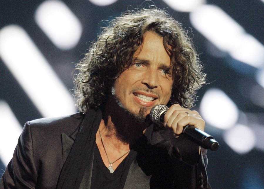 Chris Cornell performs on stage Sept. 5, 2008, during Conde Nast’s Fashion Rocks show in New York. Cornell, who gained fame as the lead singer of Soundgarden and later Audioslave, died Wednesday night in Detroit at age 52.