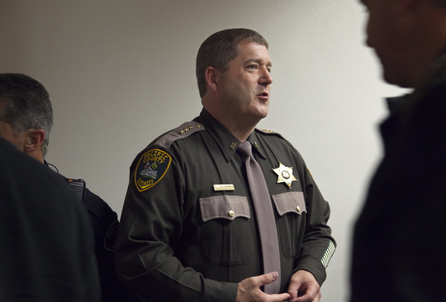 Scott Johnson
Pacific County sheriff, shown in 2011