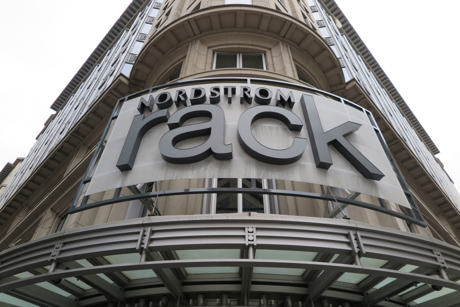 A Nordstrom Rack store, an outlet branch of the department store chain Nordstrom, is on 12th Street in Washington, D.C. Members of the Nordstrom family are considering taking the Seattle-based fashion retailer private.