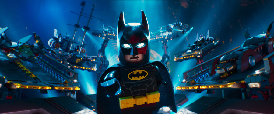 Batman, voiced by Will Arnett, in “The LEGO Batman Movie,” now on DVD. Warner Bros.