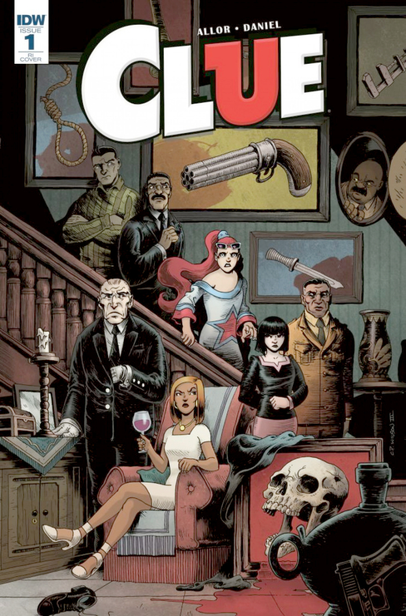 Comic book twist for Clue - The Columbian