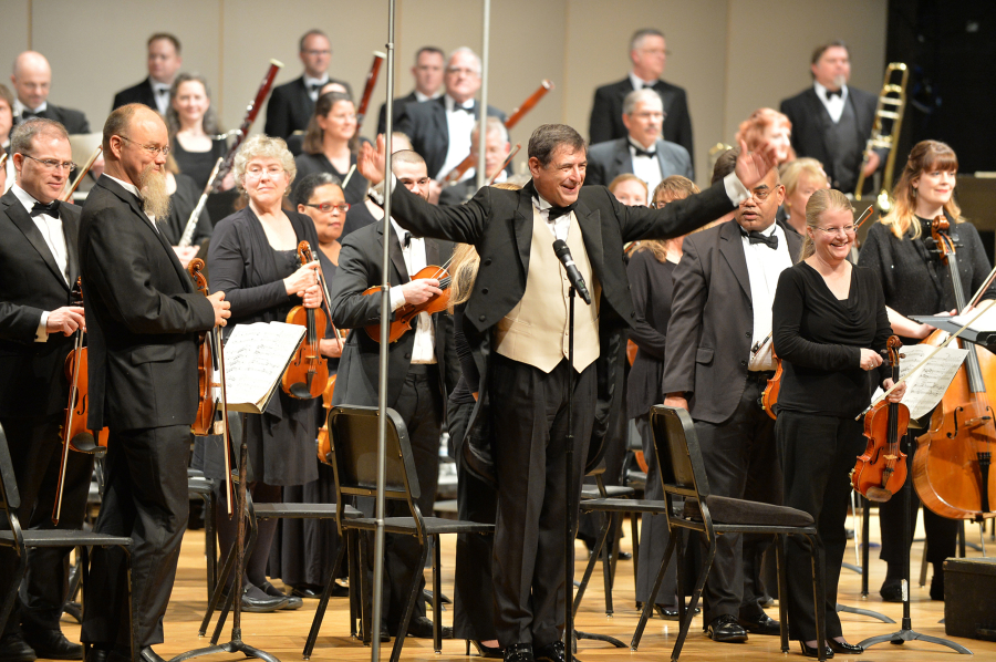 Maestro Salvatore Brotons will lead the symphony this weekend at the Skyview Concert Hall.