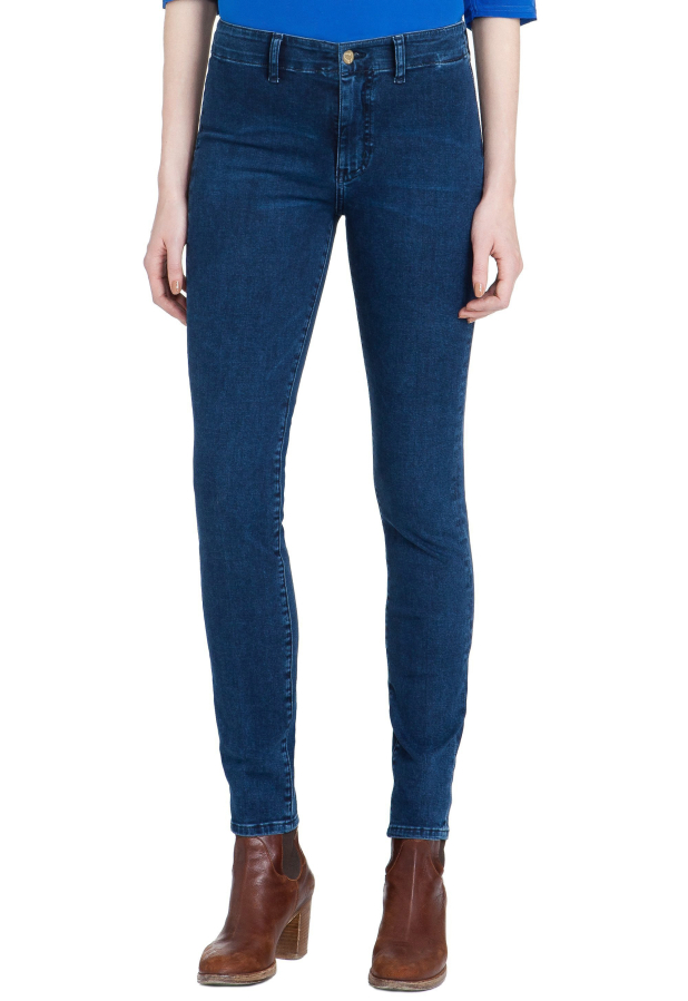 MiH jeans are popular for their fit. This style is the bodycon jean skinny mid power. The bankruptcy filing for high-end jeans maker True Religion underscores shoppers’ move away from expensive jeans.