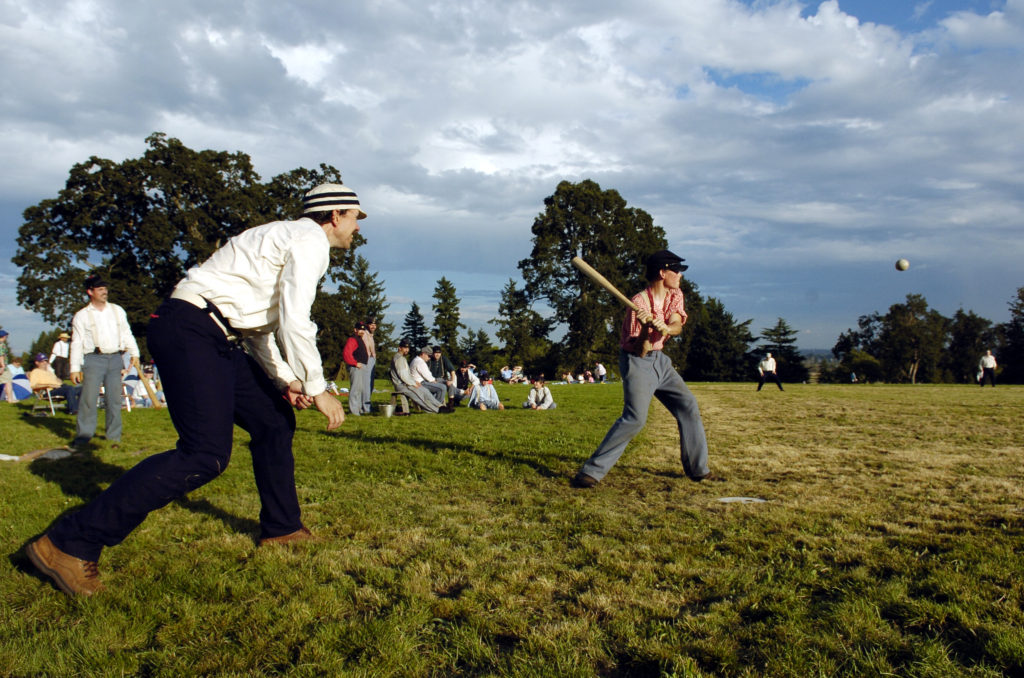 Two teams will square off at Fort Vancouver on Saturday using the 1867 rulebook.